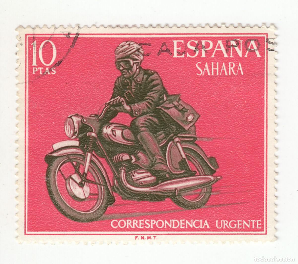 Sellos: SAHARA 1971 CORRESPONDENCIA URGENTE 10 PTS