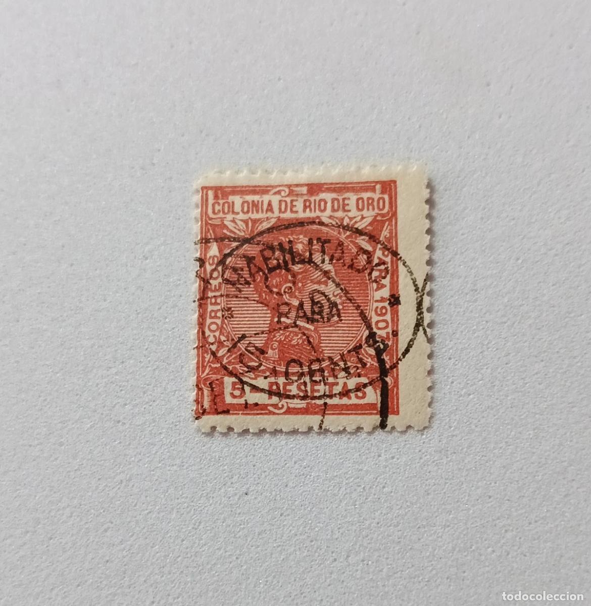 Sellos: Sellos colonias Rio de Oro 1911-1913, Edifil 64 usado