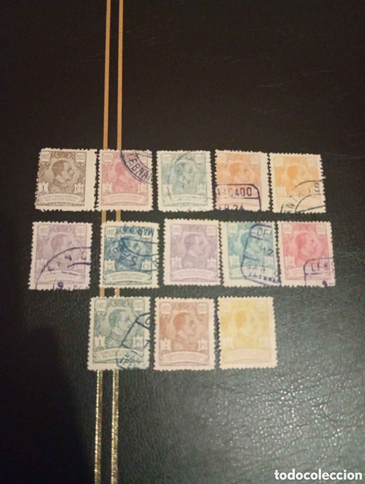 Sellos: GUINEA 154 166 completa