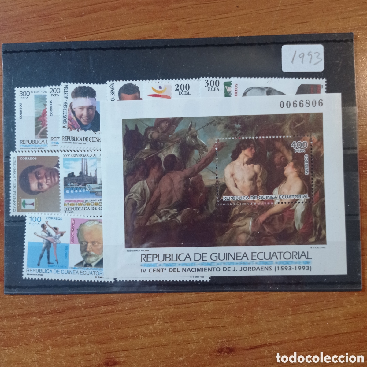 Sellos: Guinea ecuatorial a&ntilde;o 1993 ** completo