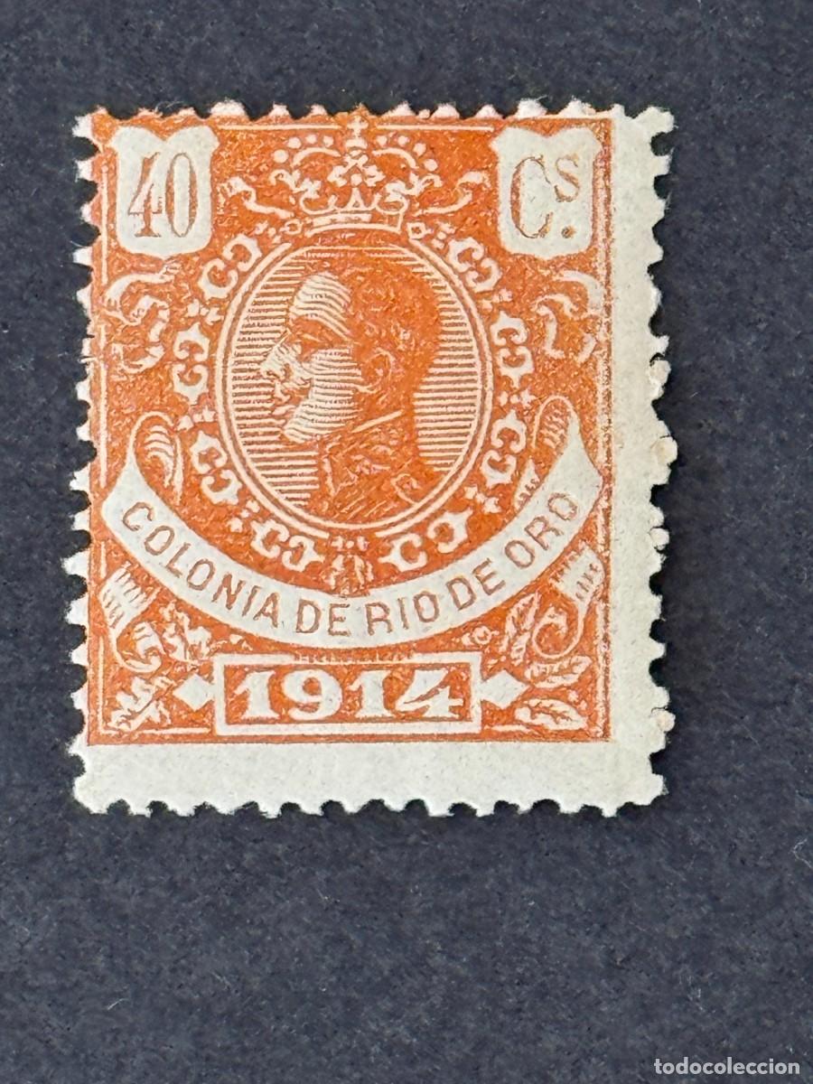 Sellos: Rio de Oro, Alfonso XIII, 1914, Edifil 86, nuevo
