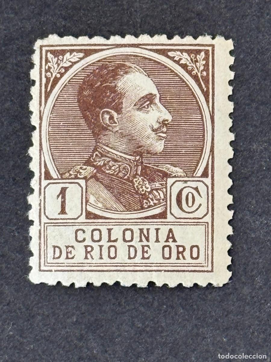 Sellos: Rio de Oro, Alfonso XIII, 1919, Edifil 104, nuevo