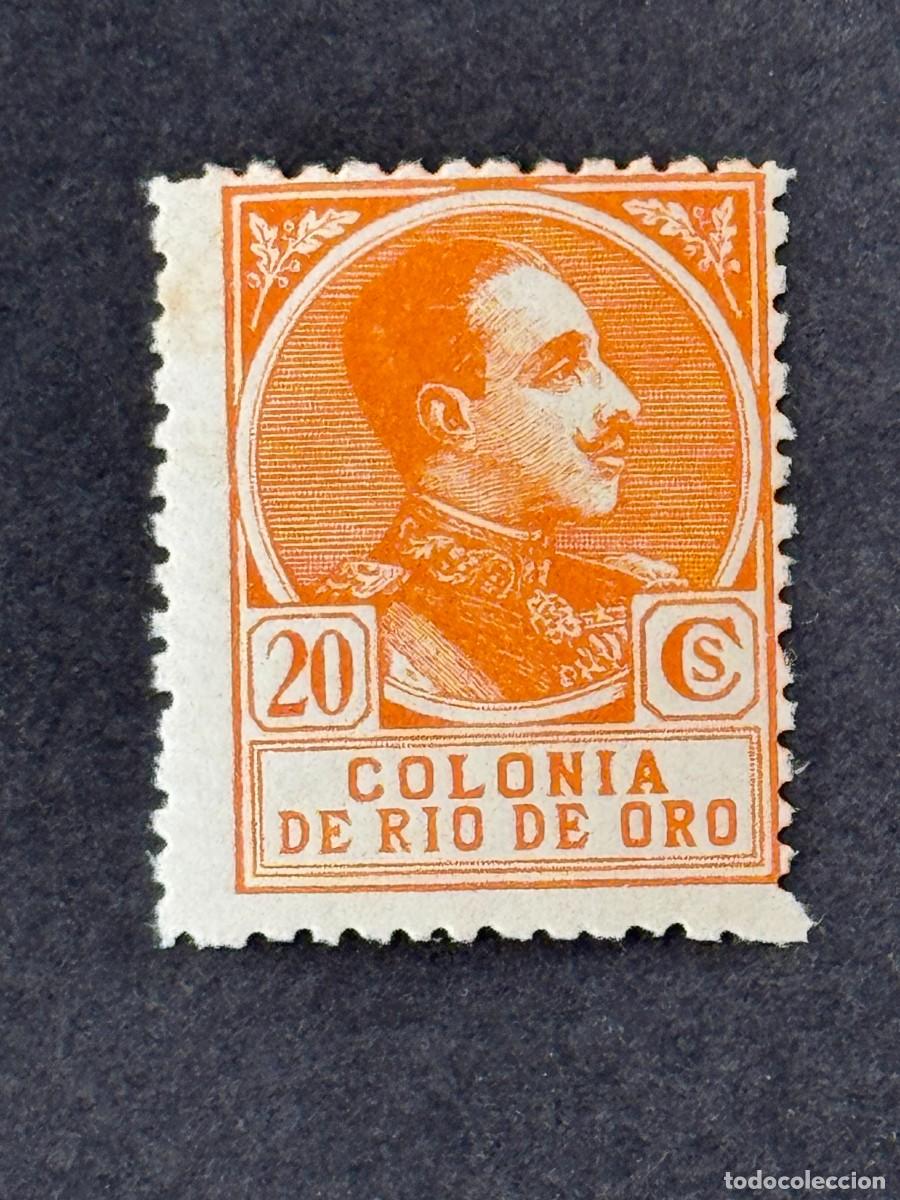 Sellos: Rio de Oro, Alfonso XIII, 1919, Edifil 109, nuevo