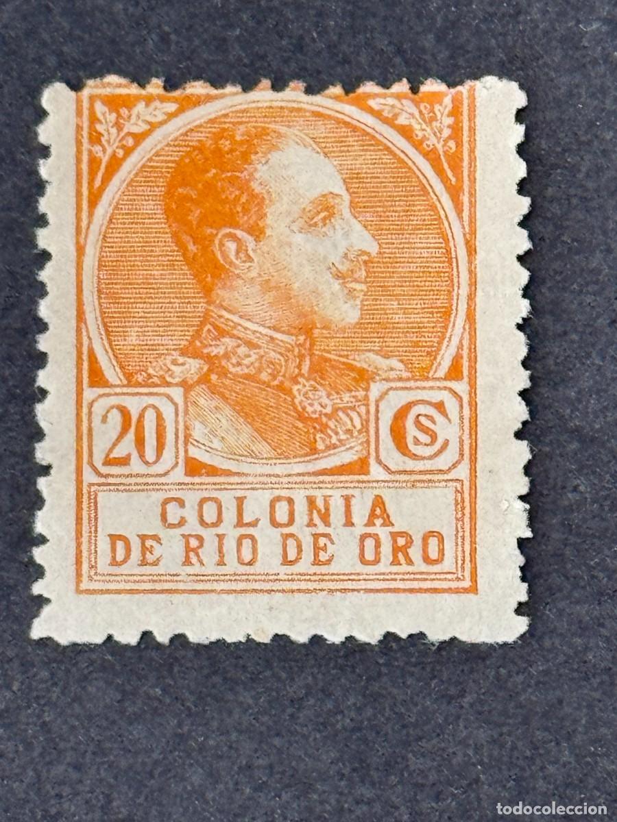 Sellos: Rio de Oro, Alfonso XIII, 1919, Edifil 109, MUESTRA A.000.000, nuevo sin goma