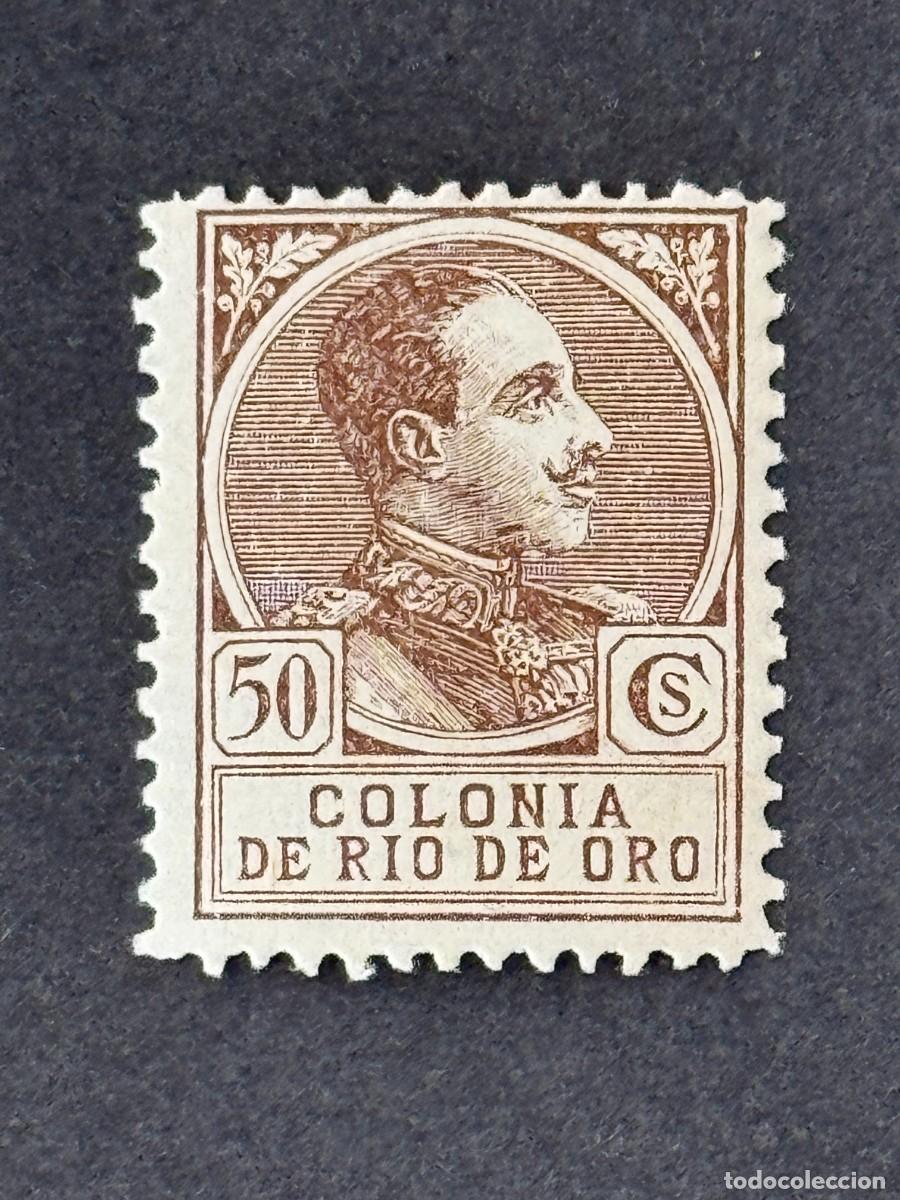 Sellos: Rio de Oro, Alfonso XIII, 1919, Edifil 113, nuevo