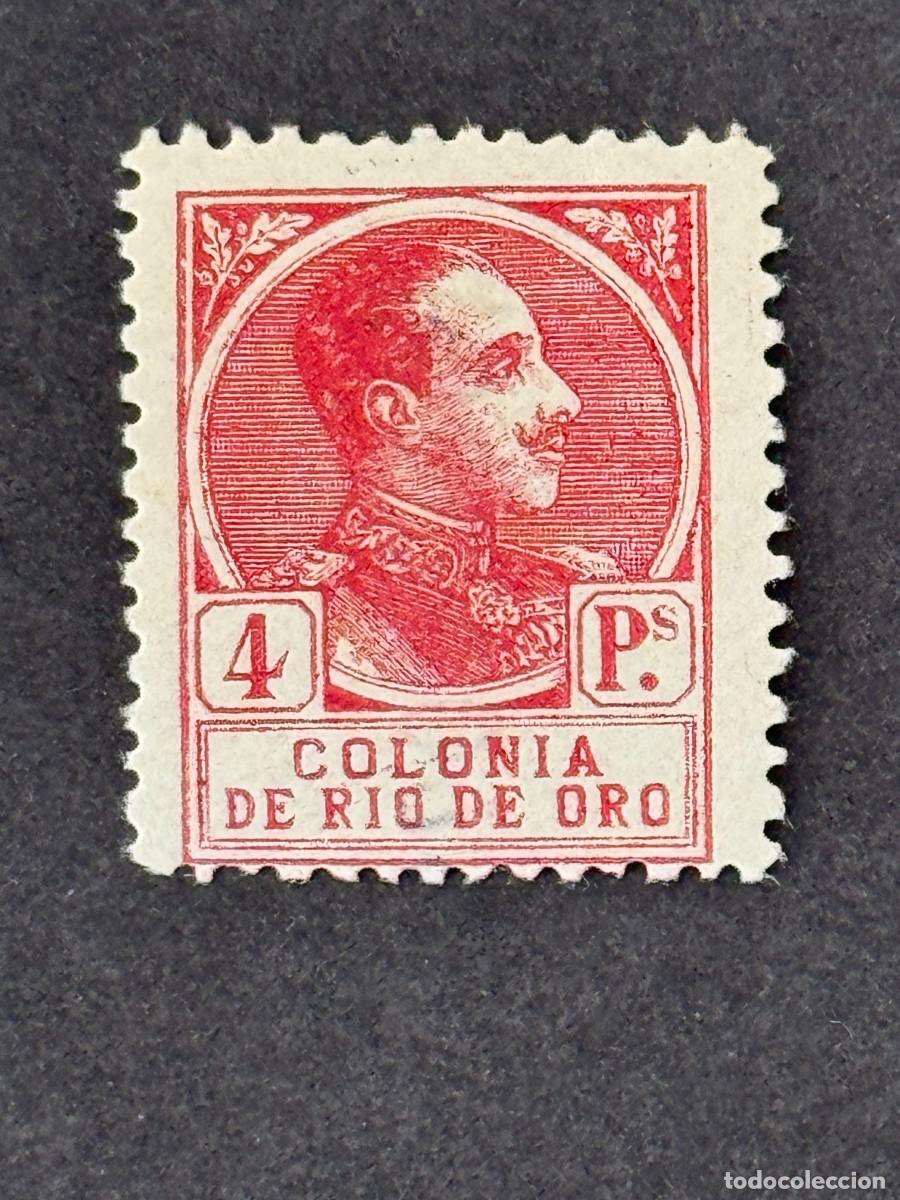 Sellos: Rio de Oro, Alfonso XIII, 1919, Edifil 115, nuevo