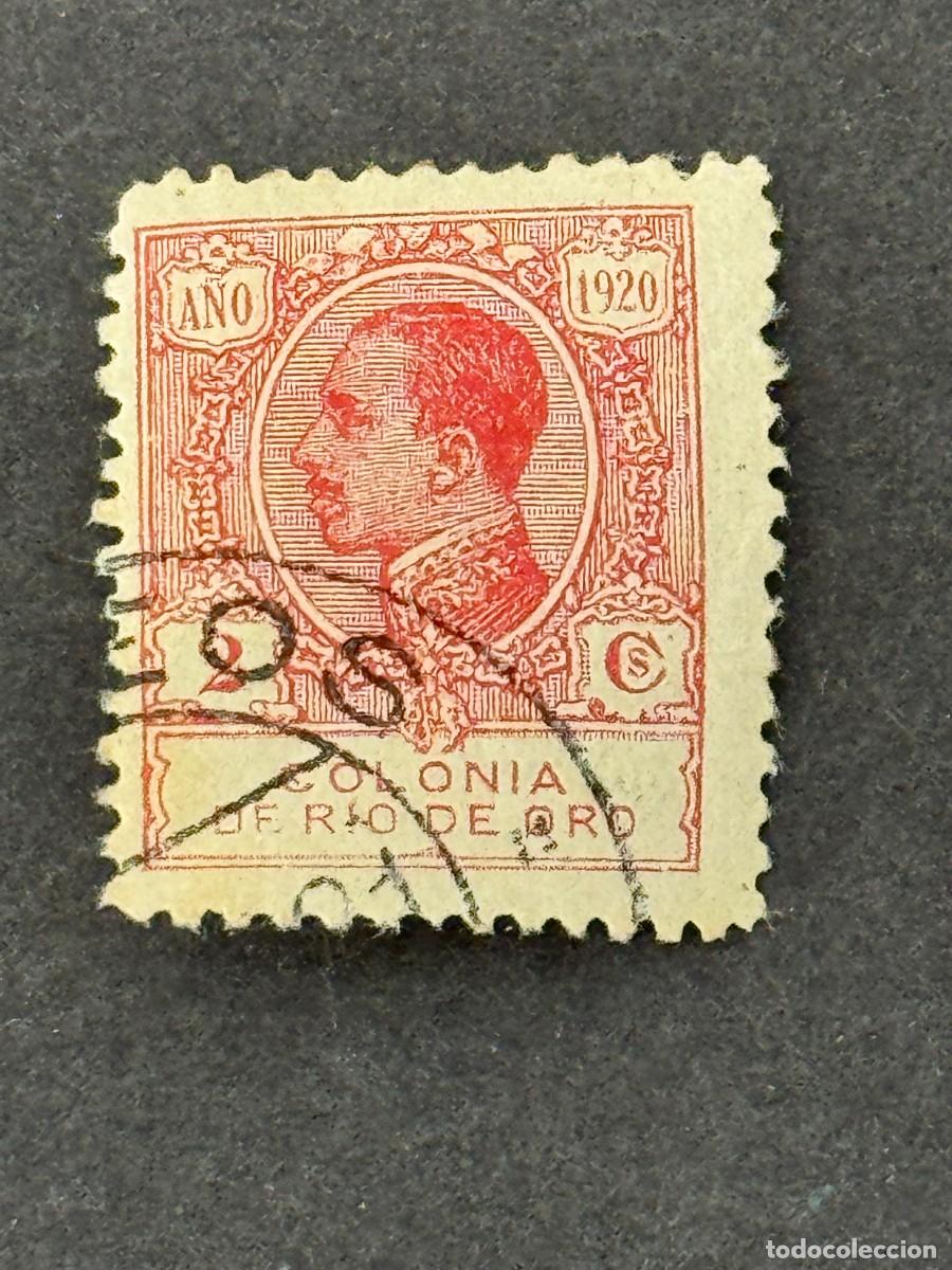 Sellos: Rio de Oro, Alfonso XIII, 1920, Edifil 118, usado