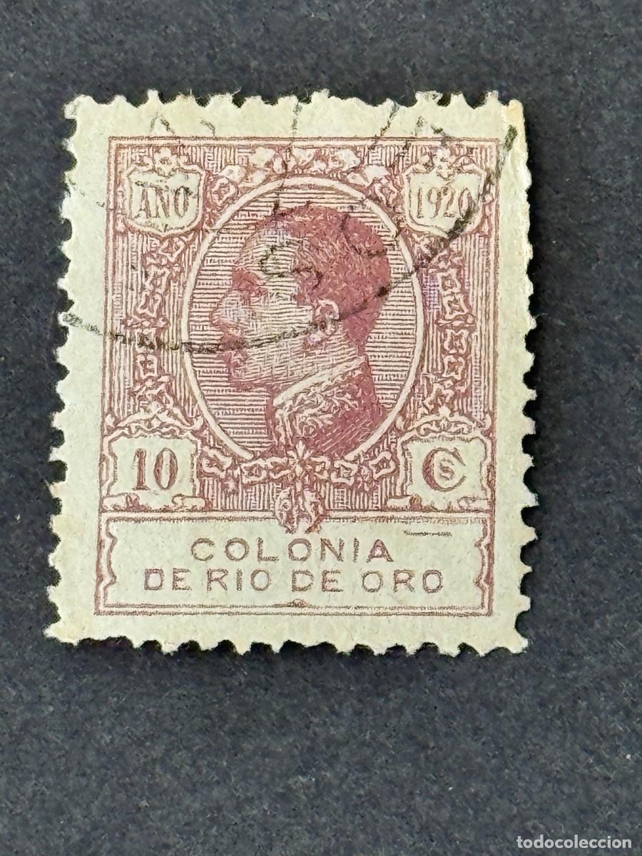 Sellos: Rio de Oro, Alfonso XIII, 1920, Edifil 120, usado