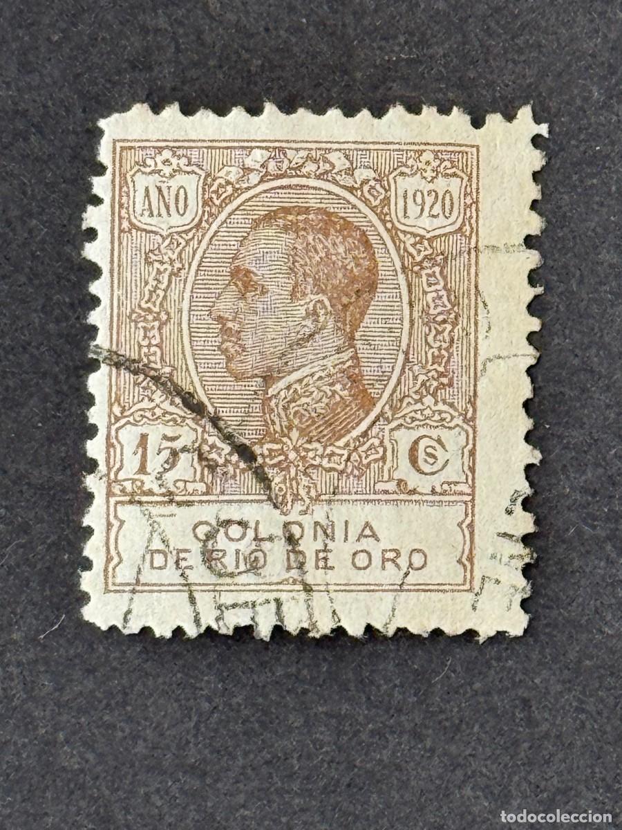 Sellos: Rio de Oro, Alfonso XIII, 1920, Edifil 121, usado