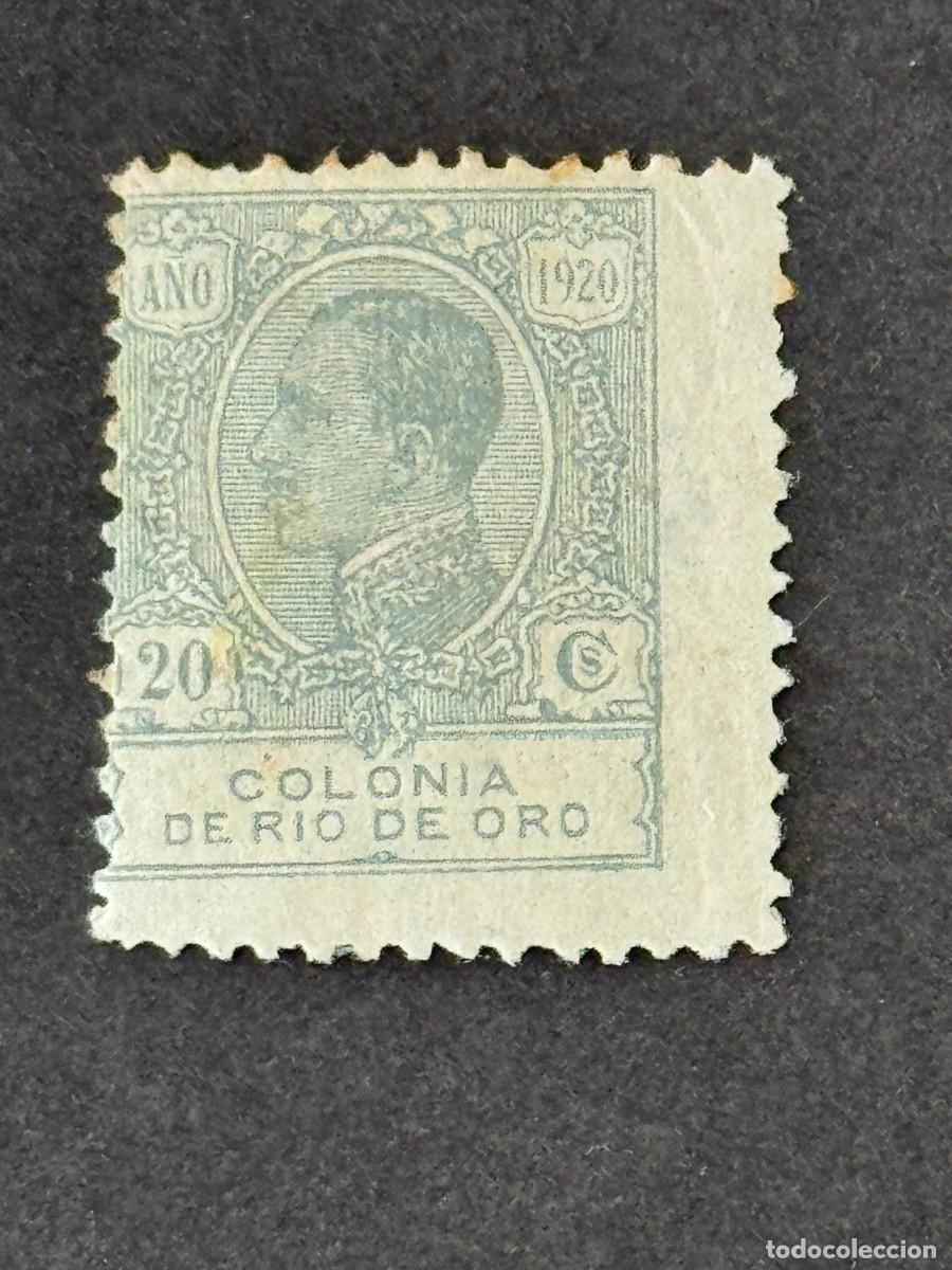 Francobolli: Rio de Oro, Alfonso XIII, 1920, Edifil 122, nuevo con fijasellos