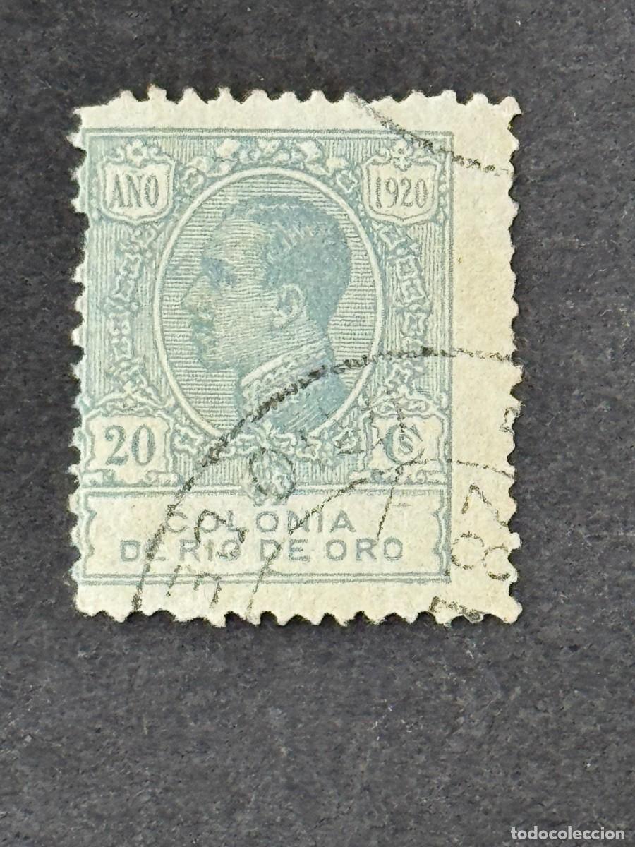 Francobolli: Rio de Oro, Alfonso XIII, 1920, Edifil 122, usado