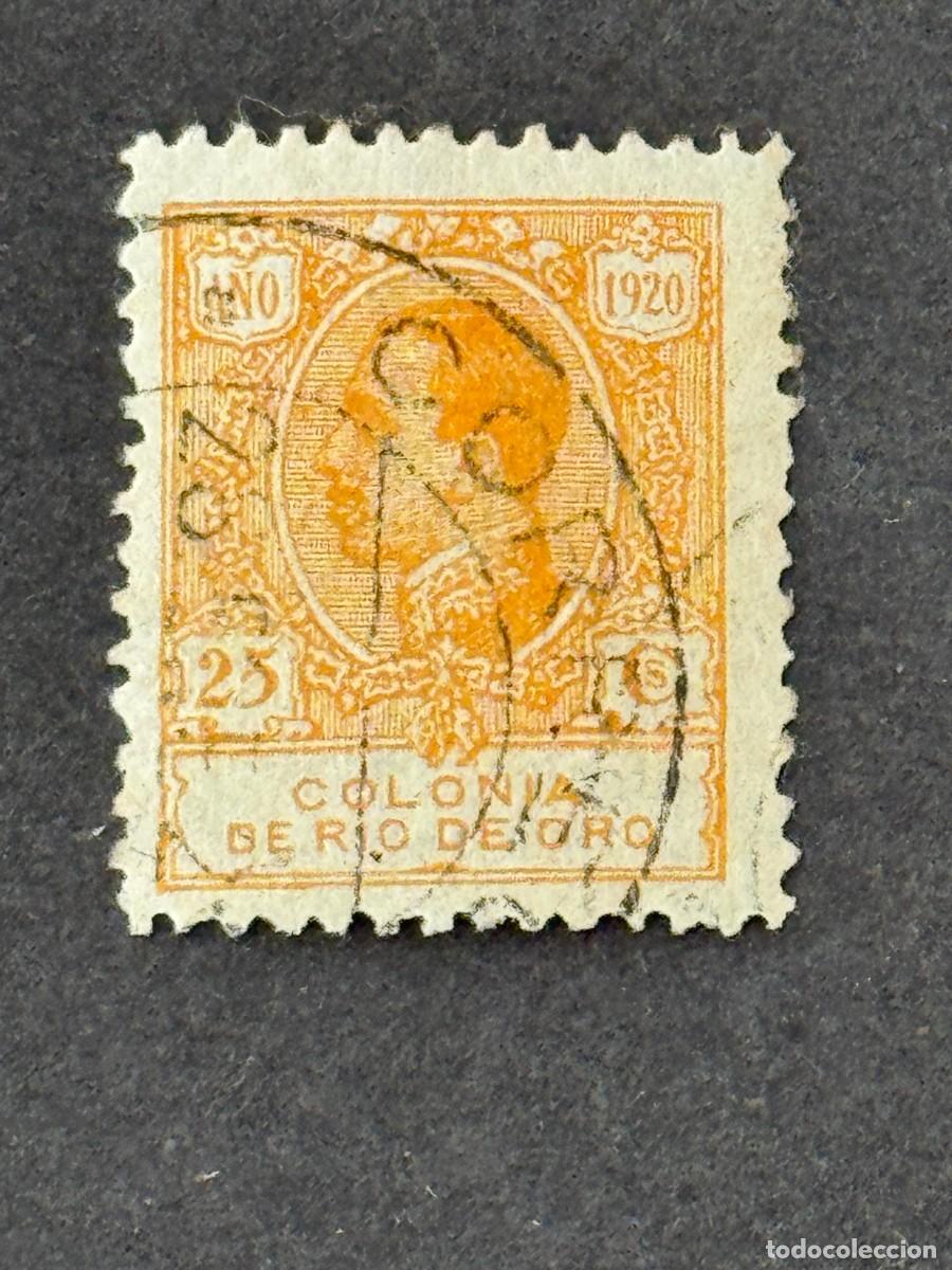 Francobolli: Rio de Oro, Alfonso XIII, 1920, Edifil 123, usado