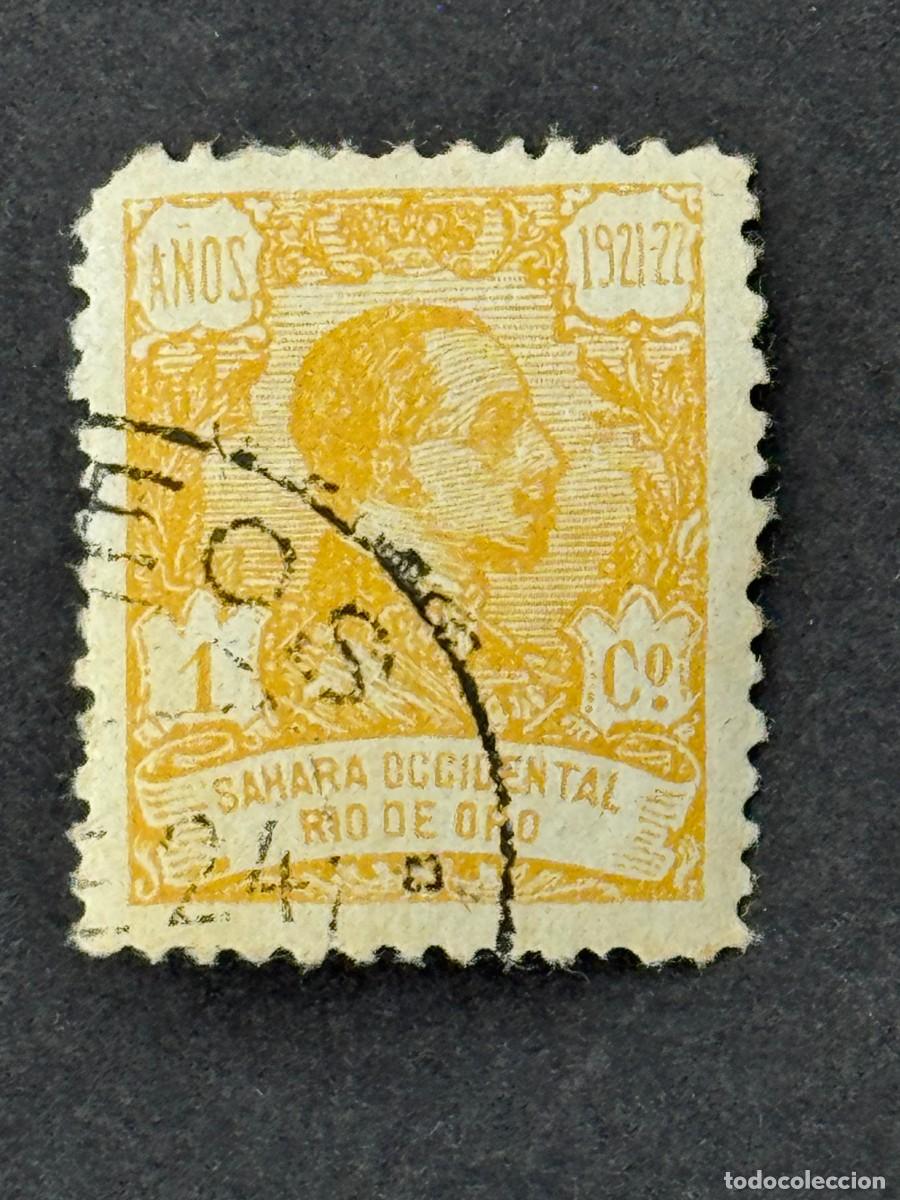 Sellos: Rio de Oro, Alfonso XIII, 1921, Edifil 130, usado