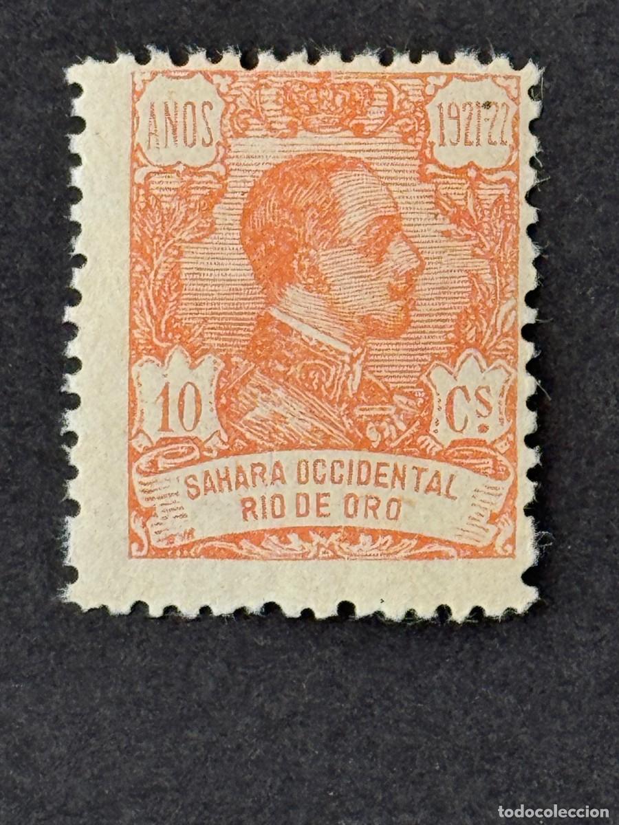 Sellos: Rio de Oro, Alfonso XIII, 1921, Edifil 133, nuevo