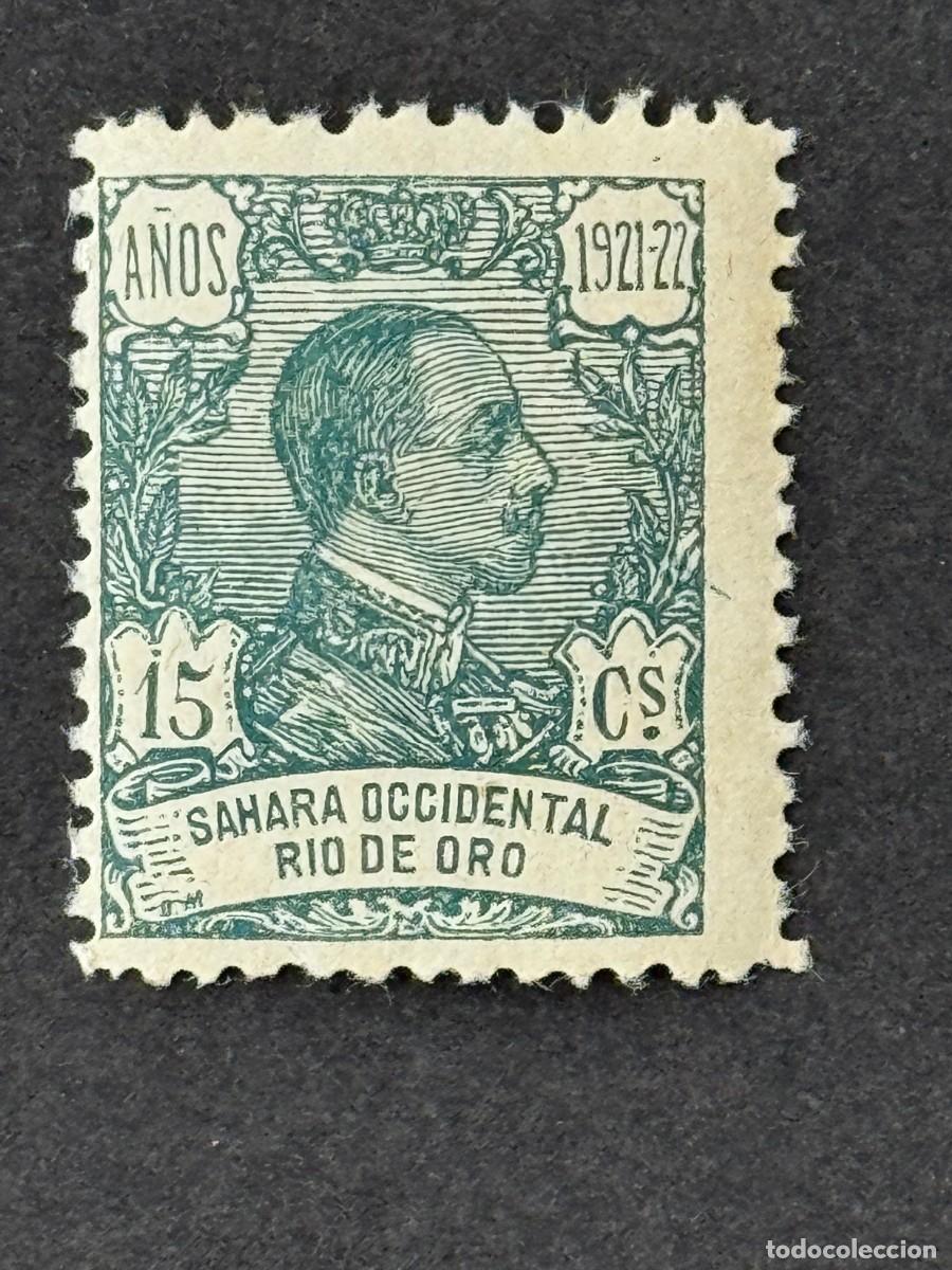 Sellos: Rio de Oro, Alfonso XIII, 1921, Edifil 134, nuevo