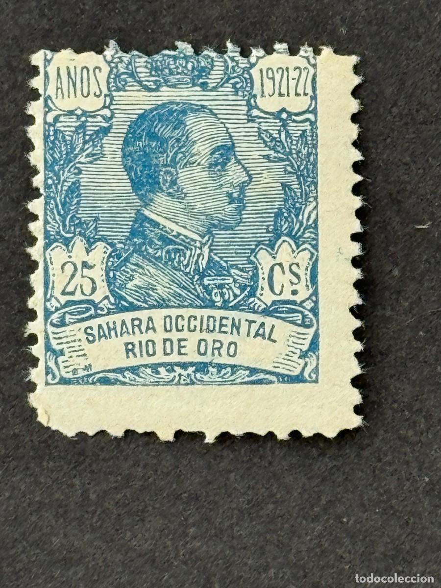 Sellos: Rio de Oro, Alfonso XIII, 1921, Edifil 136, nuevo