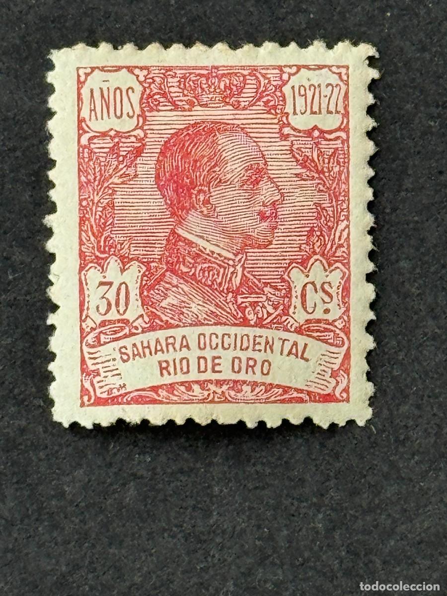 Sellos: Rio de Oro, Alfonso XIII, 1921, Edifil 137, nuevo
