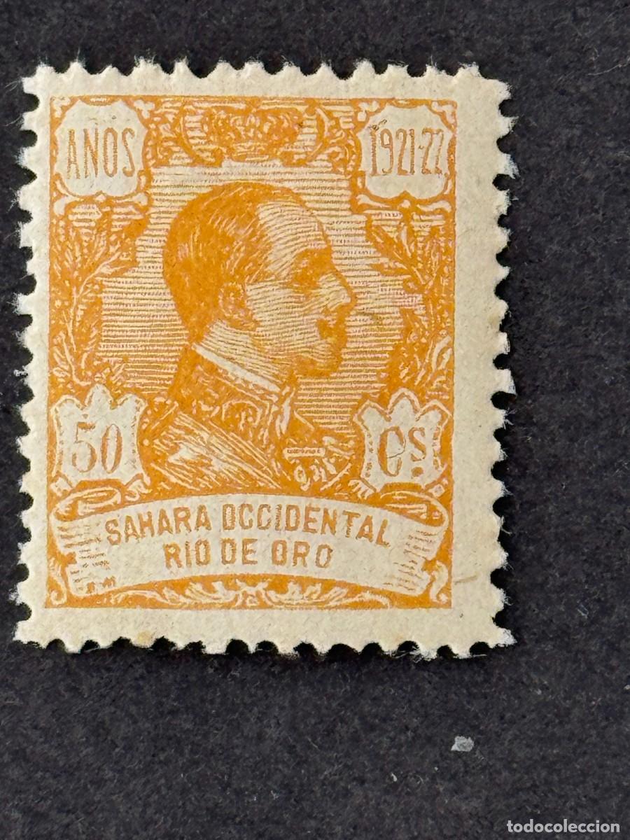 Sellos: Rio de Oro, Alfonso XIII, 1921, Edifil 139, nuevo