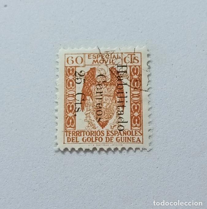 Sellos: sellos colonias espa&ntilde;olas Guinea 1939/1941, Edifil 259F usado