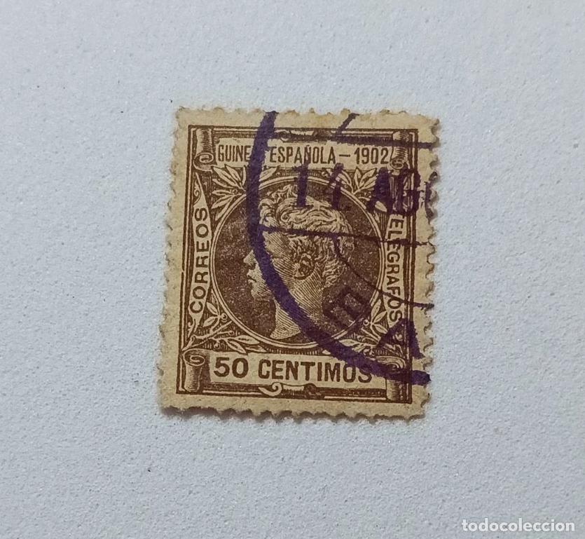 Sellos: sellos colonias espa&ntilde;olas Guinea 1902, Edifil 4