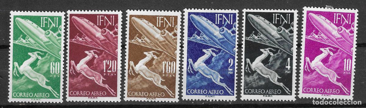 Francobolli: IFNI 1953 EDIFIL 89/94*