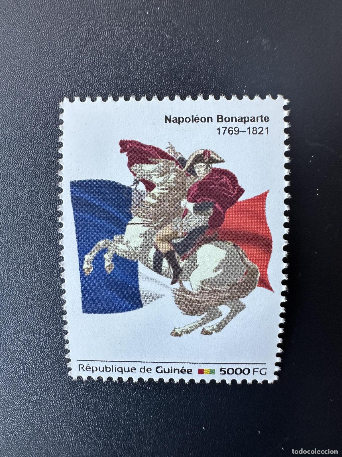Sellos: Sello personalizado con la bandera del caballo a de Napole&oacute;n Bonaparte 20 al 23 mayo 18129