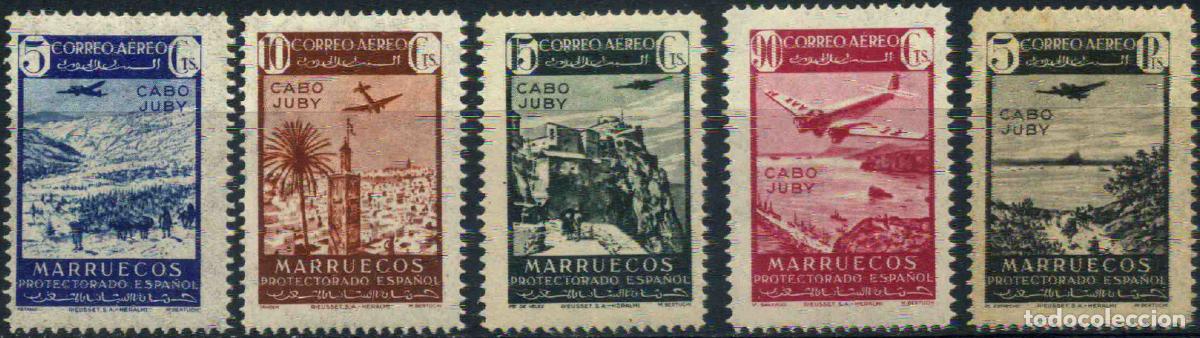 Sellos: Cabo Juby 1942 (nuevos)