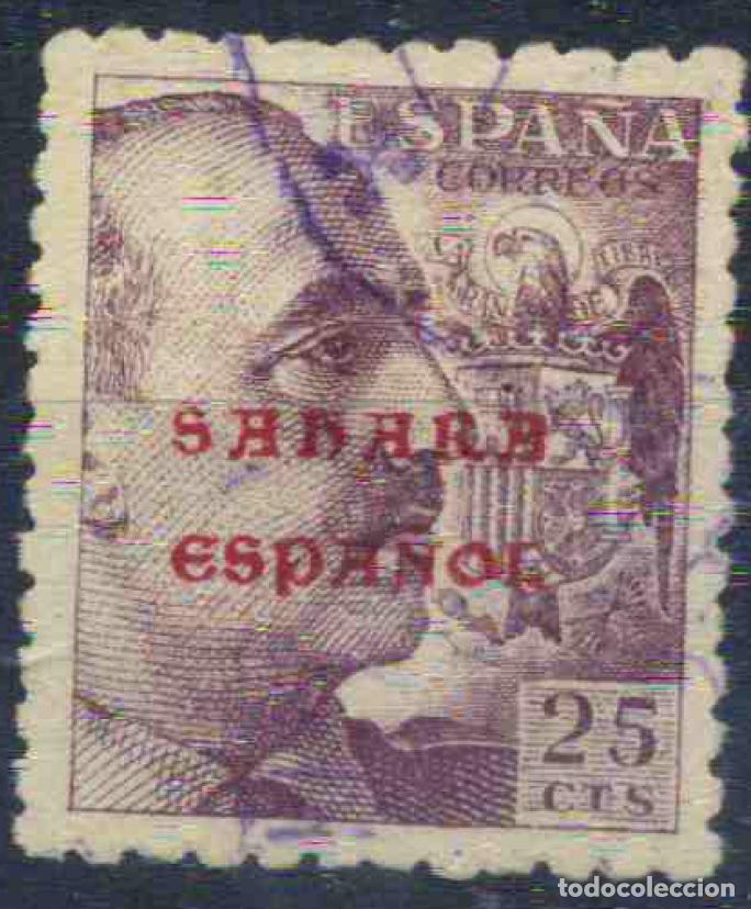 Selos: Sahara 1941 Edifil 54&ordm; (usado &ndash; con fechador de tinta azul)