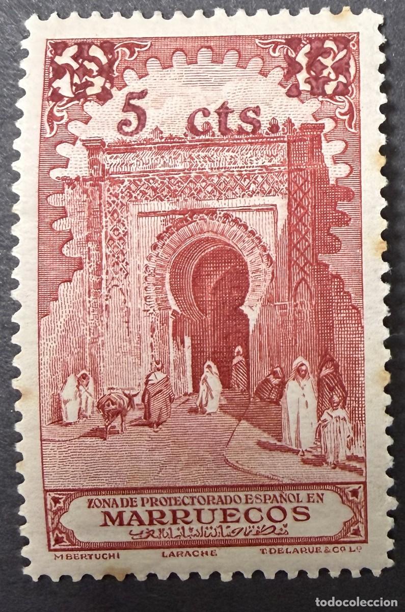 Stamps: MARRUECOS, 1936. EDIFIL 164. VISTAS Y PAISAJES SOBRECARGADOS. NUEVOS. CON FIJASELLOS