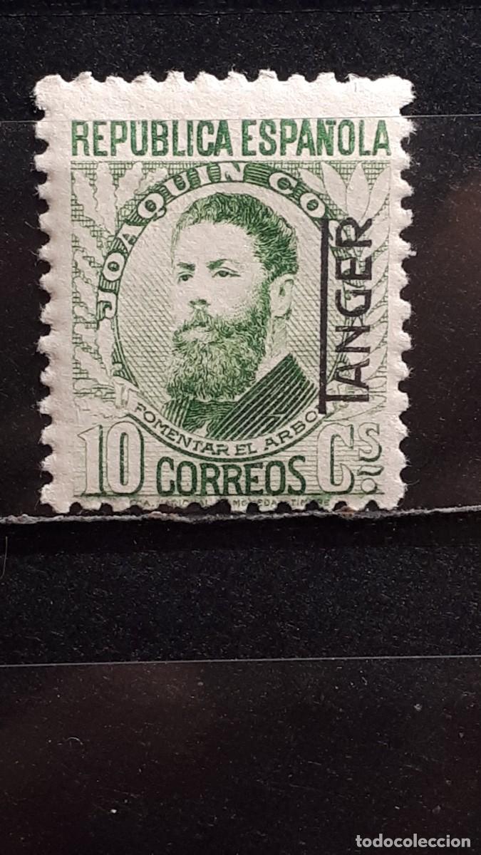 Sellos: T&Aacute;NGER . A&Ntilde;O 1937. **. EDIFIL 88