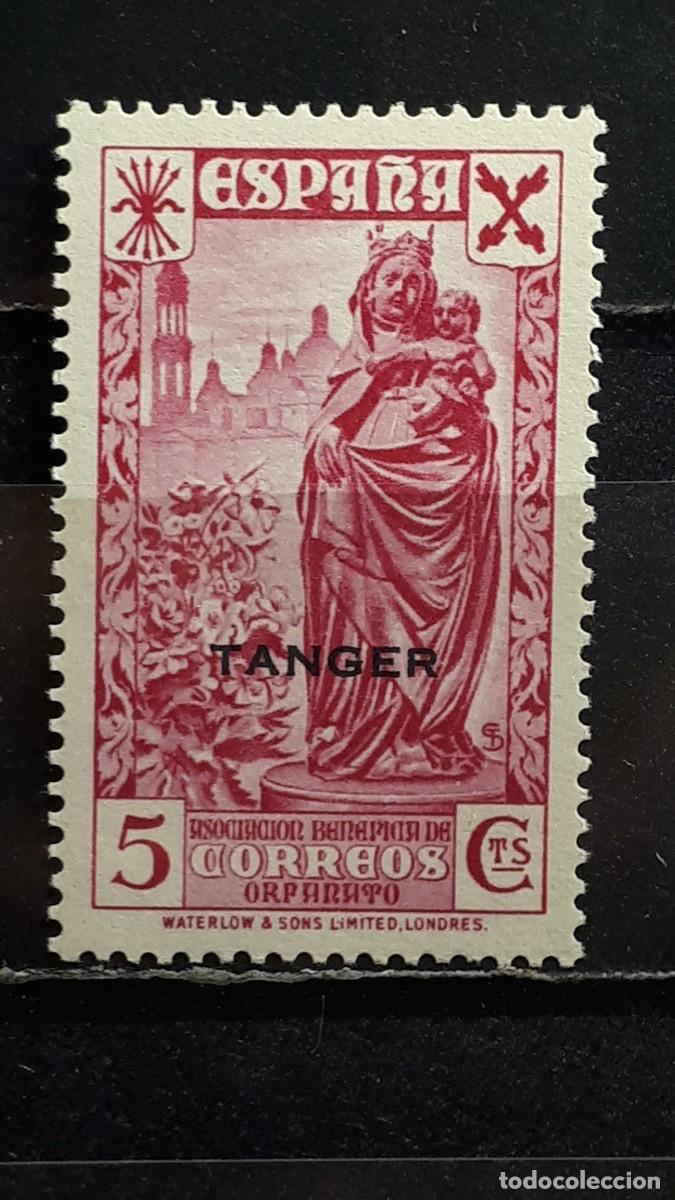 Sellos: T&Aacute;NGER . A&Ntilde;O 1938. *. EDIFIL beneficencia 6