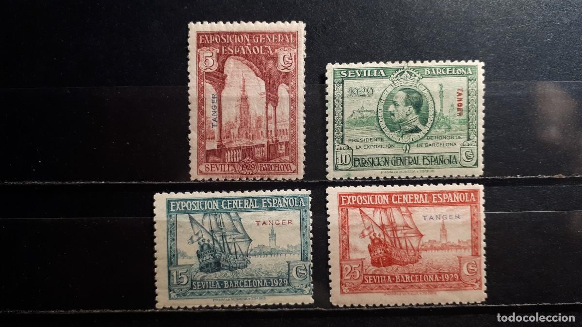 Sellos: T&Aacute;NGER . A&Ntilde;O 1929. &deg;. EDIFIL 37/9