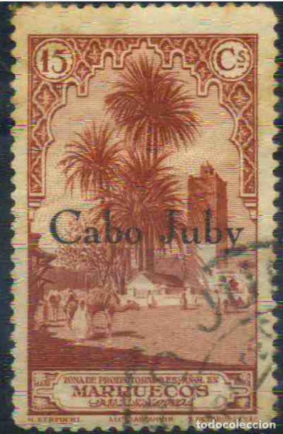 Sellos: Cabo Juby 1934-1936 Edifil 54 (usado)