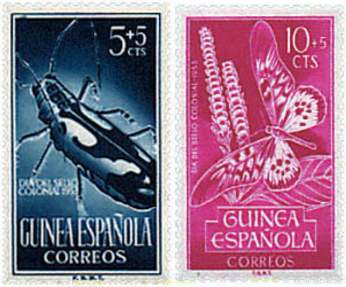 Sellos: 755831 MNH GUINEA ESPA&Ntilde;OLA 1953 DIA DEL SELLO