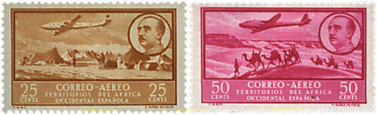 Sellos: 789423 MNH AFRICA OCCIDENTAL ESPA&Ntilde;OLA 1951 VISTAS Y EFIGIE DEL GENERAL FRANCO