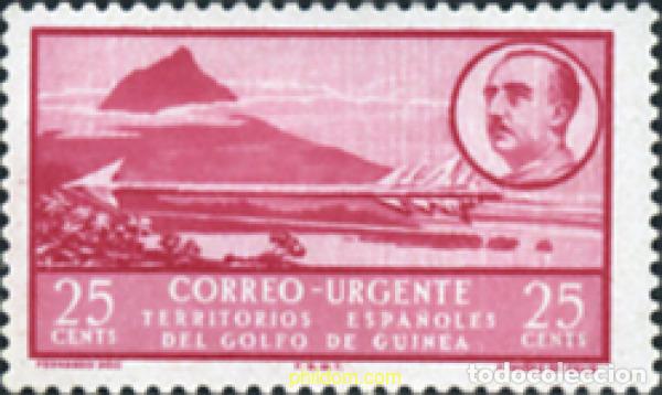 Sellos: 749795 MNH GUINEA ESPA&Ntilde;OLA 1949 PAISAJES