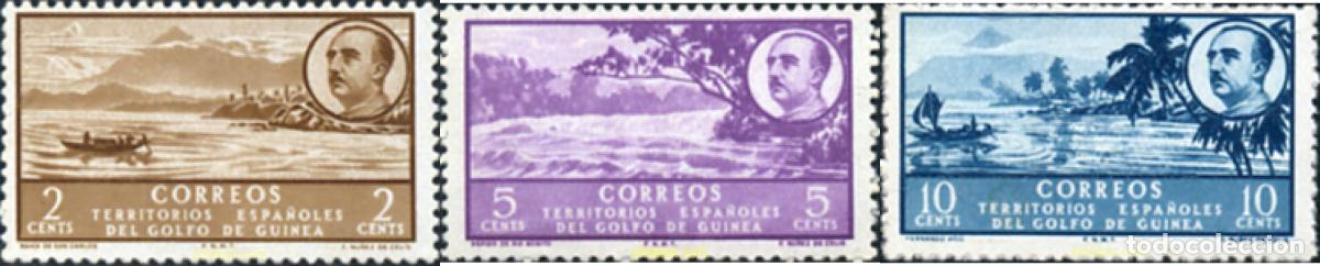Sellos: 789422 MNH GUINEA ESPA&Ntilde;OLA 1949 PAISAJES