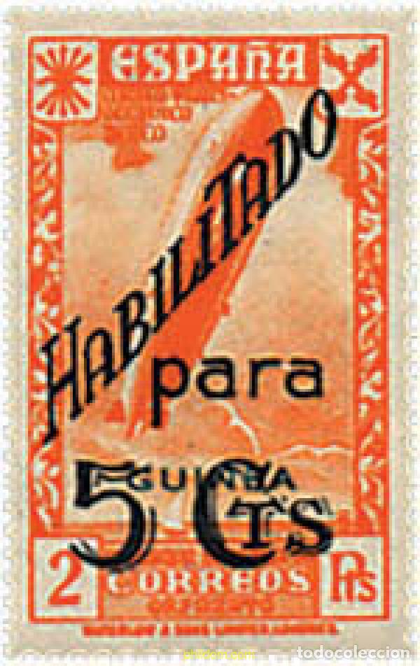 Sellos: 789431 HINGED GUINEA ESPA&Ntilde;OLA 1941 HISTORIA DEL CORREO