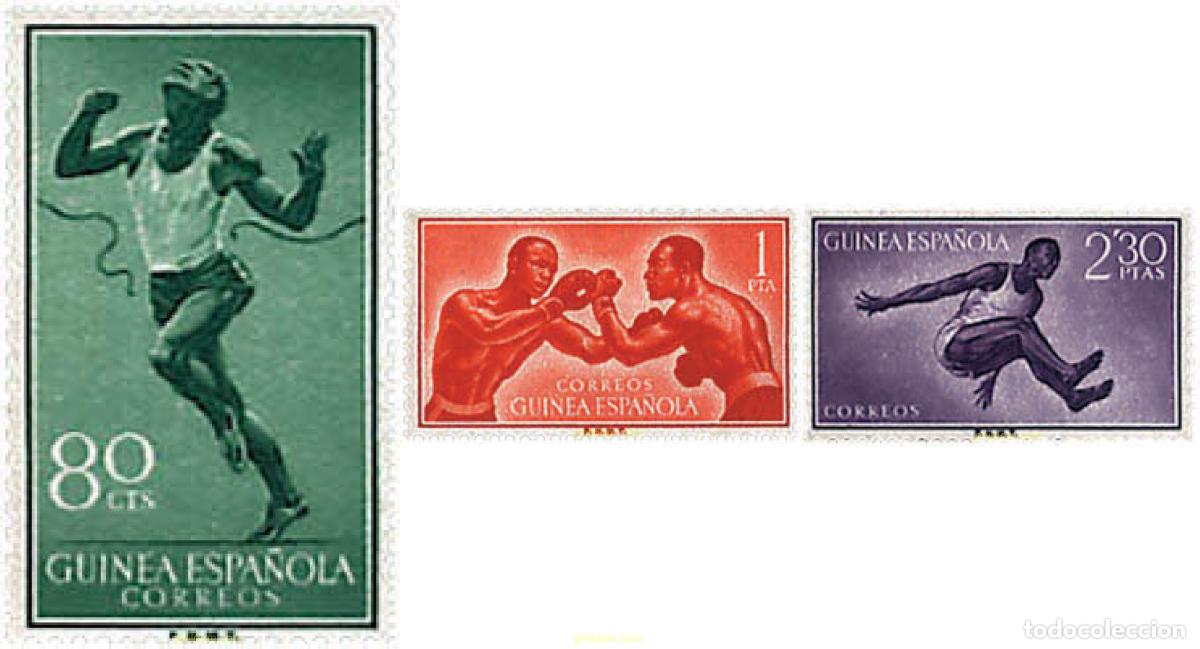 Sellos: 789438 MNH GUINEA ESPA&Ntilde;OLA 1958 DEPORTES
