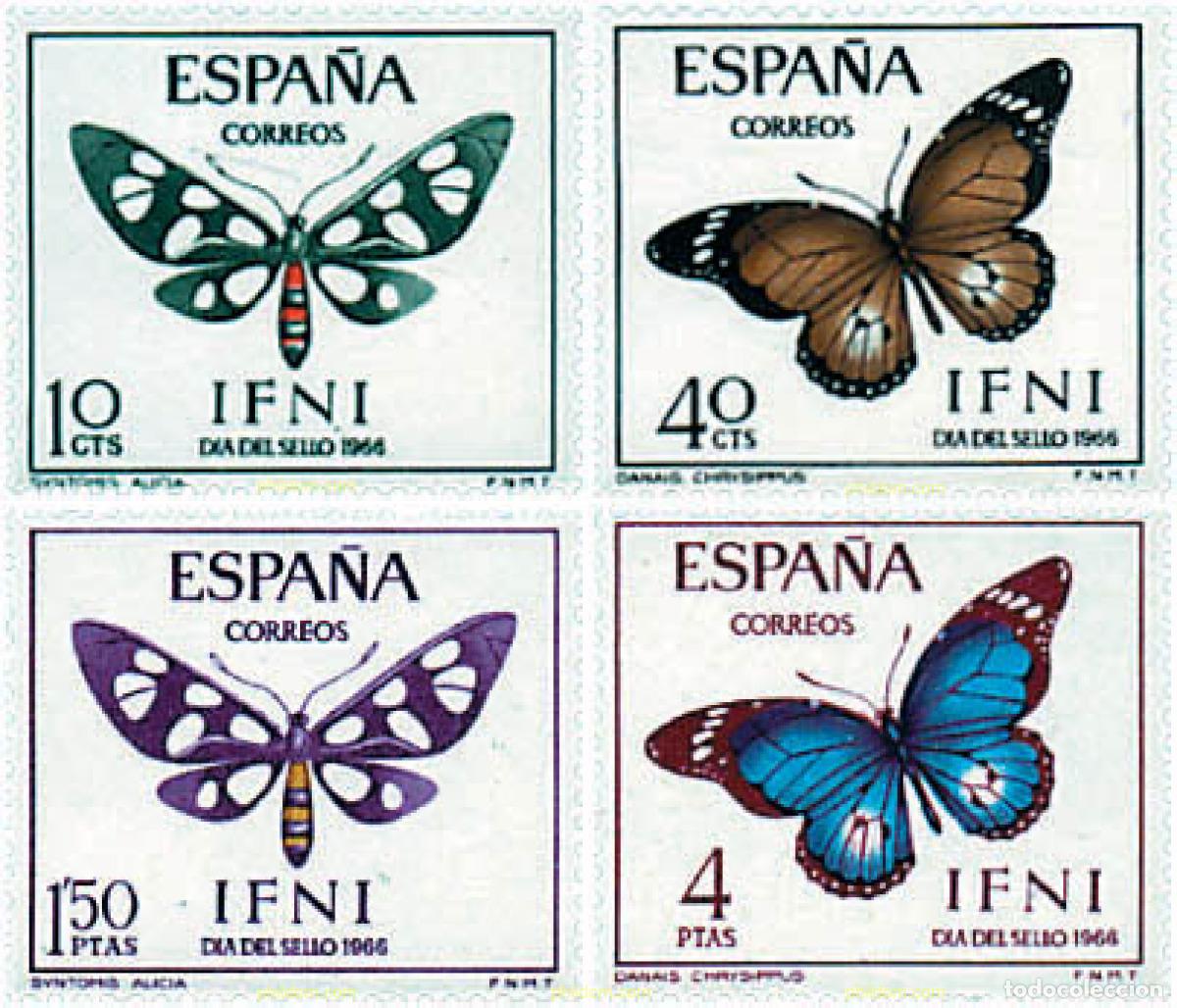 Sellos: 76072 MNH IFNI 1966 DIA DEL SELLO