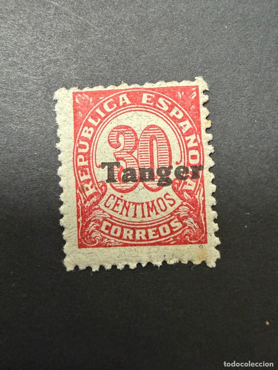 Sellos: T&Aacute;NGER, 1939. EDIFIL 119. SOBREIMPRESOS. NUEVO. SIN FIJASELLOS.