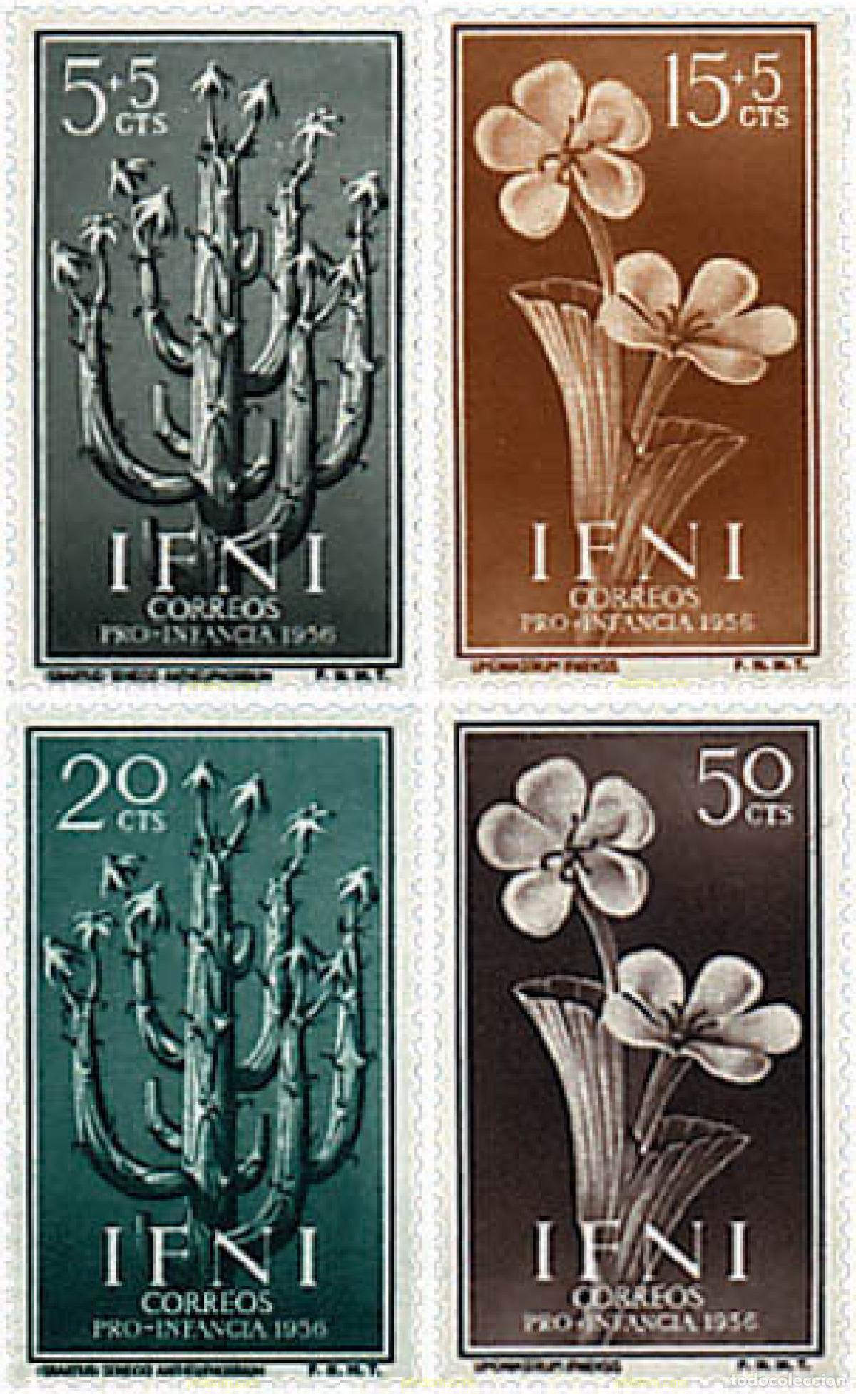 Sellos: 89730 MNH IFNI 1956 PRO INFANCIA