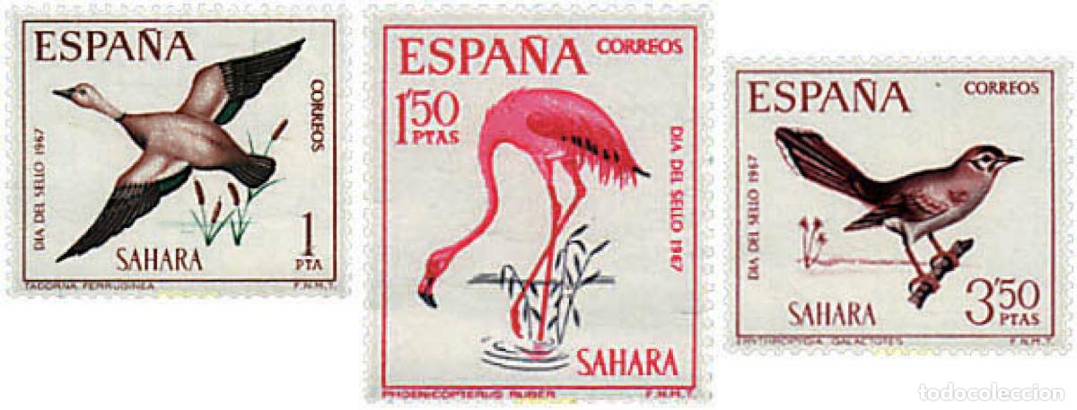 Sellos: 33728 MNH SAHARA ESPA&Ntilde;OL 1967 DIA DEL SELLO