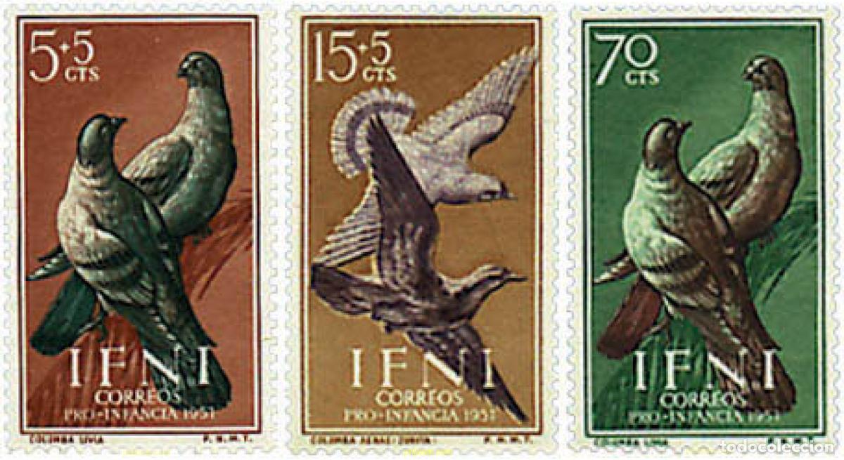 Sellos: 31792 MNH IFNI 1957 PRO INFANCIA