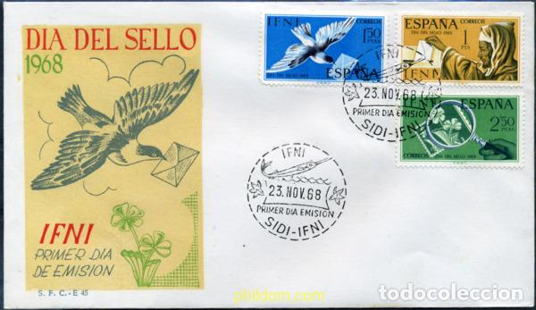 Sellos: 350737 MNH IFNI 1968 DIA DEL SELLO