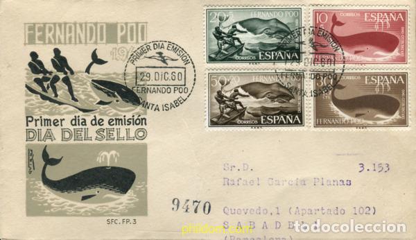 Sellos: 348284 MNH FERNANDO POO 1960 DIA DEL SELLO