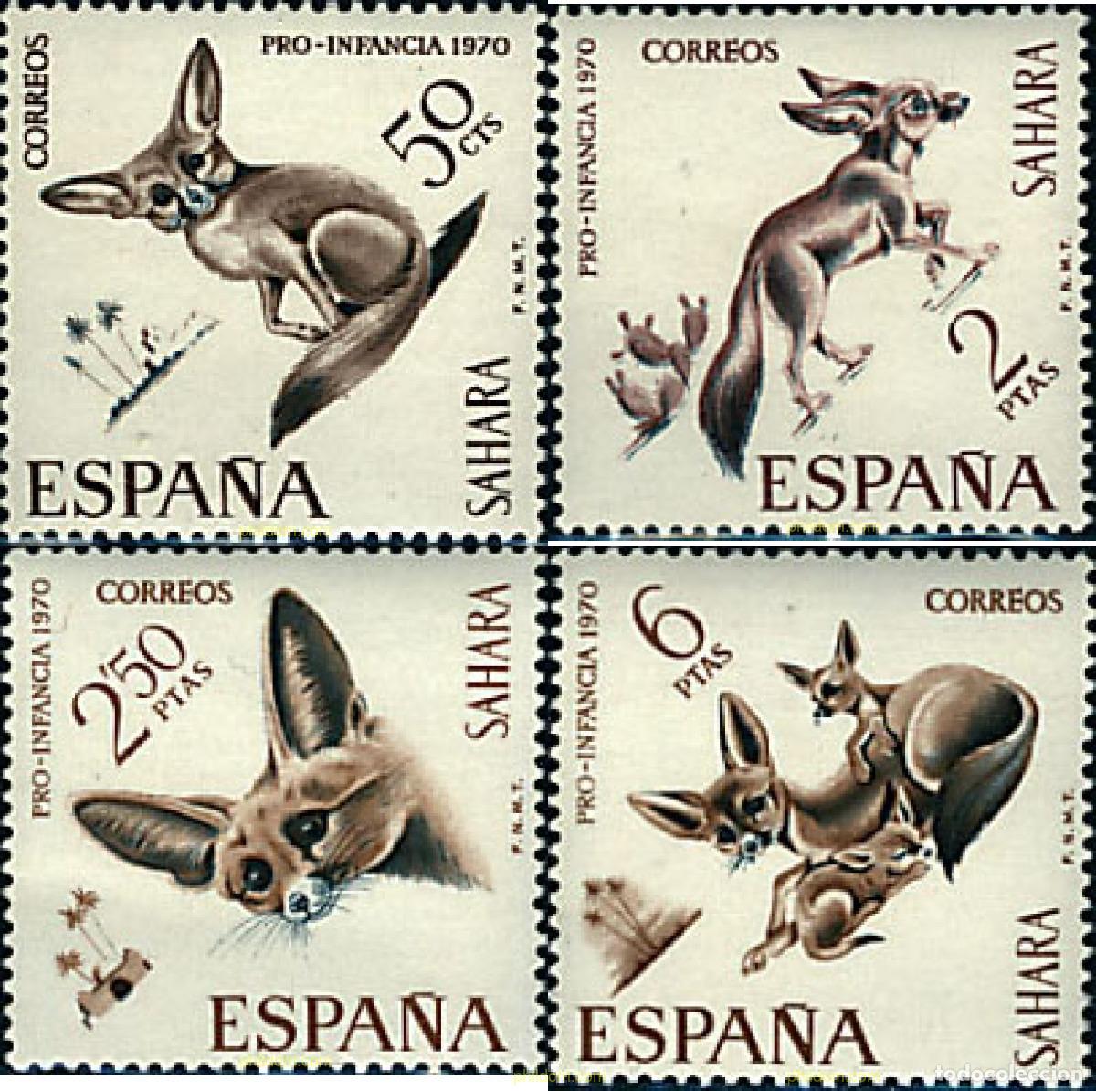 Sellos: 29687 MNH SAHARA ESPA&Ntilde;OL 1970 PRO INFANCIA