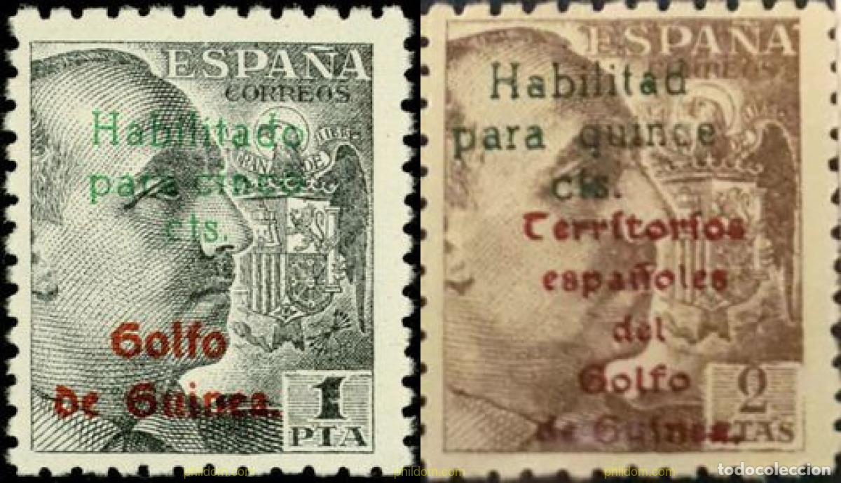 Sellos: 779261 MNH GUINEA ESPA&Ntilde;OLA 1949 SELLO DE ESPA&Ntilde;A SOBREIMPRESO