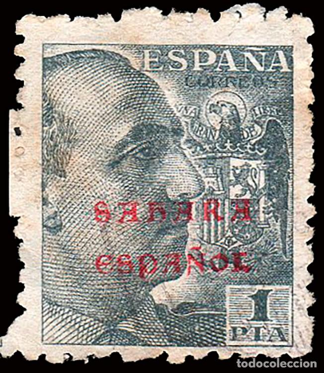 Sellos: Sahara - Edi o 59 - 1941 - Habilitado - 1 Pta.