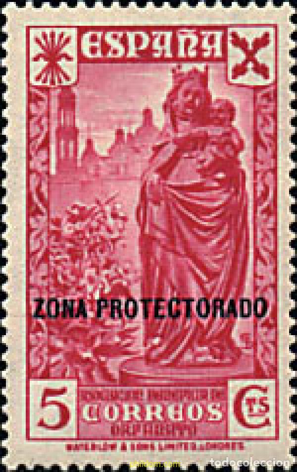 Sellos: 266509 HINGED MARRUECOS ESPA&Ntilde;OL 1938 SELLOS DE BENEFICENCIA